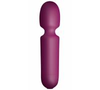 Сливовый wand-вибратор Playful Passion - 16,9 см.