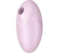 Розовый вакуум-волновой стимулятор с вибрацией Vulva Lover 3