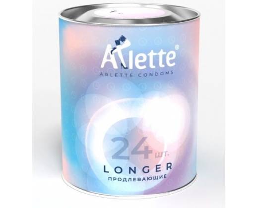 Презервативы Arlette Longer с продлевающим эффектом - 24 шт.