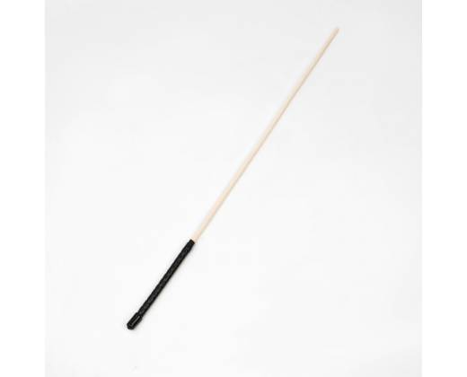 Деревянный стек с черной ручкой - 60 см.