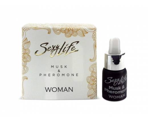 Ароматическое масло с феромонами Sexy Life Musk&Pheromone woman - 5 мл.