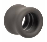 Серое эрекционное кольцо для мошонки Alpha Liquid Silicone Scrotum Ring