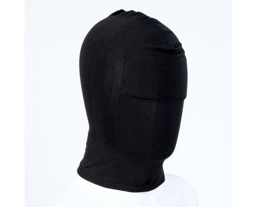 Черная сплошная маска-шлем