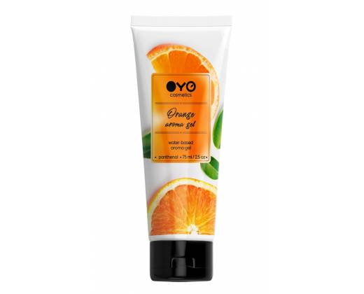 Лубрикант на водной основе OYO Aroma Gel Orange с ароматом апельсина - 75 мл.