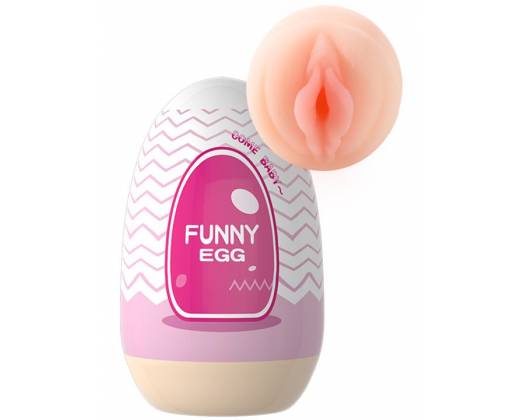 Мастурбатор-яйцо Funny Egg с входом-вагиной