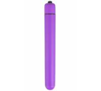 Фиолетовая удлиненная вибропуля - 13 см.