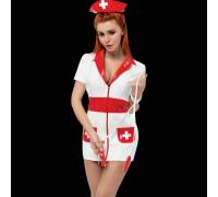 Костюм медсестры с красным чепчиком