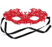 Кружевная красная маска "Верона"