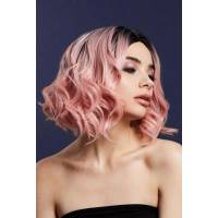 Нежно-розовый парик "Кортни"