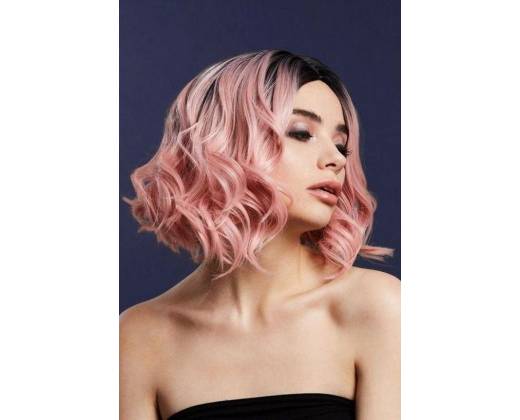 Нежно-розовый парик "Кортни"