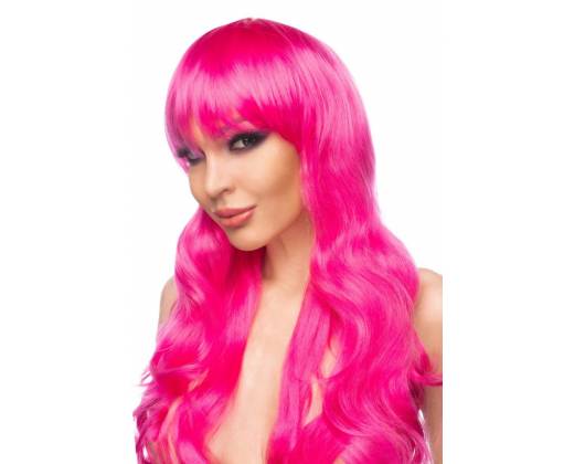 Ярко-розовый парик "Акэйн"