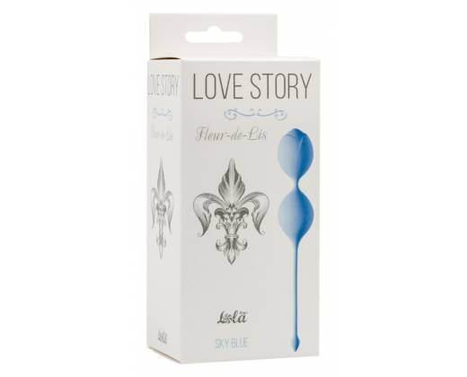 Вагинальные шарики Love Story Fleur-de-lisa Sky Blue 3006-04Lola