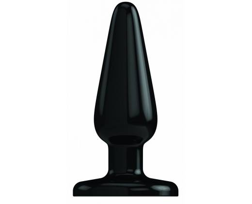 Анальный стимулятор Bottom Line 6 Model 1 Rubber Black - 15,5 см.
