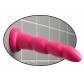 Ярко-розовый анальный стимулятор 6 Twister - 16,5 см.
