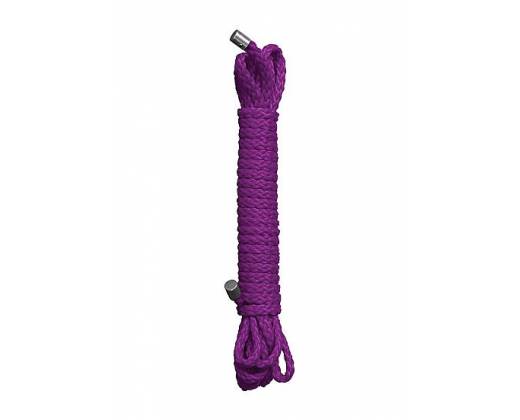 Фиолетовая веревка для бандажа Kinbaku - 10 м.