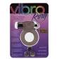 Дымчатое эрекционное кольцо VIBRO RING CLITORAL TONGUE BLACK