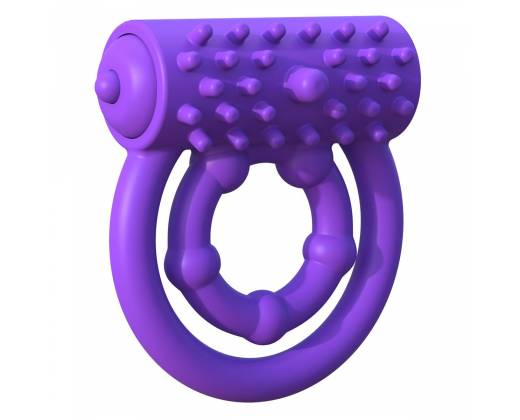 Эрекционное кольцо на пенис и мошонку Vibrating Prolong Performance Ring