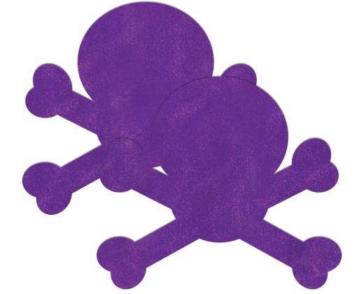 Фиолетовые пестис в форме черепов