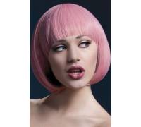Розовый парик-каре Mia