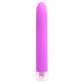 Фиолетовый водонепроницаемый вибратор Neon Luv Touch Vibe - 19 см.