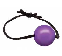 Съедобный фиолетовый кляп-шар Candy Gag