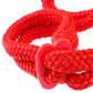 Красная шелковая веревка FF LOVE CUFFS RED