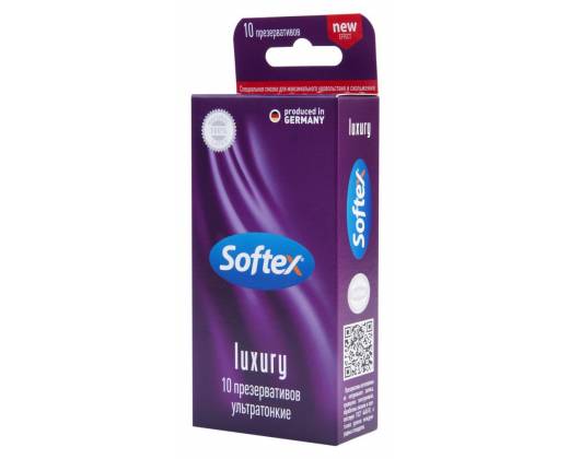 Ультратонкие презервативы Softex Luxury - 10 шт.