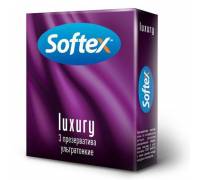 Ультратонкие презервативы Softex Luxury - 3 шт.