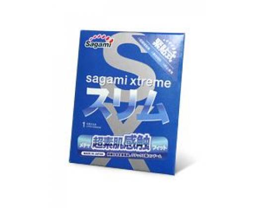 Презерватив Sagami Xtreme FEEL FIT 3D - 1 шт.