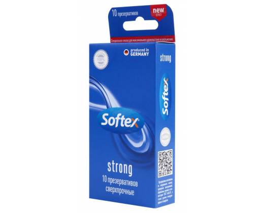 Сверхпрочные презервативы Softex Strong - 10 шт.