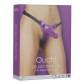 Фиолетовый страпон Delight Purple Ouch! - 12,7 см.