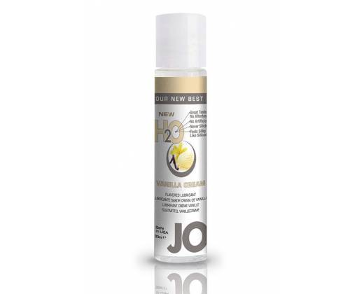 Ароматизированный лубрикант на водной основе JO Flavored Vanilla H2O - 30 мл.
