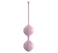 Розовые вагинальные шарики O-BALLS DUO PINK/WHITE