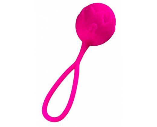 Ярко-розовый вагинальный шарик Geisha Ball Mia
