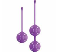 Набор фиолетовых вагинальных шариков O-balls Set