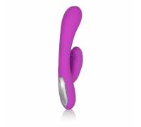 Фиолетовый перезаряжаемый вибромассажер Embrace Massaging G-Tickler
