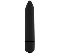 Чёрный мини-вибратор GC Thin Vibe - 8,7 см.